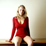 First pic of eroKatya - hot naturally busty blonde teen - Deep red - free erotic gallery 