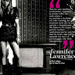 Third pic of Jennifer Lawrence sexy black-and-white pix