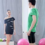 First pic of Teen Mega World - Gorgeous teenage girl seduced by her personal trainer
