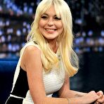 Third pic of Lindsay Lohan shows her legs at Late Night with Jimmy Fallon