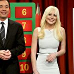 Fourth pic of Lindsay Lohan shows her legs at Late Night with Jimmy Fallon