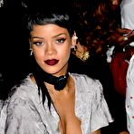 First pic of Rihanna posing at fashion show in New York