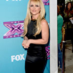 First pic of Britney Spears at The X Factor Season Finale