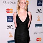 First pic of Britney Spears in short dress at 2012 Pre GRAMMY Gala