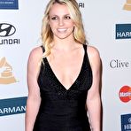 Fourth pic of Britney Spears in short dress at 2012 Pre GRAMMY Gala