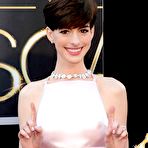 First pic of Anne Hathaway at 85th Annual Academy Awards