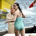 Fourth pic of Anne Hathaway caught in bikini on the yacht in Italy
