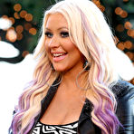 Fourth pic of Christina Aguilera shows slight cleavage at NBC The Voice Press Junket