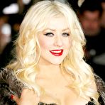 First pic of Christina Aguilera shows deep cleavage at Burlesque British Gala