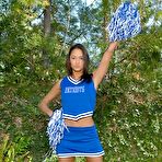 First pic of Cheerleader Auditions - Young Cheergirl Halia Hill Fucking Outdoors
