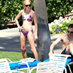Third pic of Kate Bosworth in bikini relaxing poolside in Palm Springs