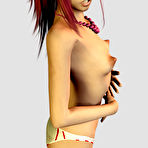 Fourth pic of 3D rendedered hot sexy virtual girls