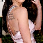 Second pic of Megan Fox posing at Golden Globe Awards