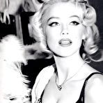 Fourth pic of Amber Heard black-&-white retro style photoshoot