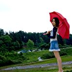 First pic of Jun Kiyomi - Cute Asian teen model in a mini skirt