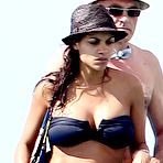 Second pic of Rosario Dawson caught on the beach in Barbados