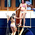 First pic of Rosario Dawson in bikini candids on the boat in Cannes