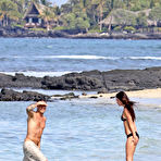 Fourth pic of Megan Fox caught in black bikini on the beach in Hawaii
