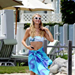 First pic of Paris Hilton wearing a bikini in Malibu