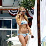 Third pic of Paris Hilton wearing a bikini in Malibu