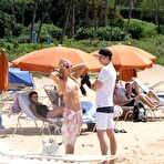 Fourth pic of Paris Hilton caught in bikini on the beach in Hawaii
