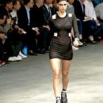 Second pic of Irina Shayk at Givenchy fashion show in Paris