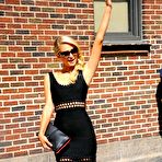Third pic of Paris Hilton arrives at the Late Show