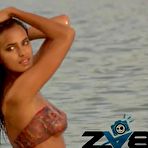 Third pic of Irina Shayk body painting photoshoot