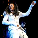 Second pic of Janet Jackson performs on the stage in Paris