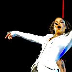 Third pic of Janet Jackson performs on the stage in Paris