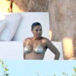 Second pic of Janet Jackson flashes pussy and big tits while tanning on the rear yard | Mr.Skin FREE Nude Celebrity Movie Reviews!