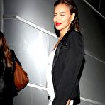 First pic of Irina Shayk in white dress paparazzi shots