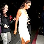 Second pic of Irina Shayk in white dress paparazzi shots