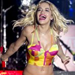 First pic of Rita Ora sexy performs on the stage