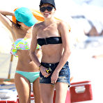 Second pic of Katie Cassidy wearing a bikini in Miami