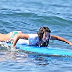 Third pic of Ashley Tisdale surfing in Hawaii paparazzi shots