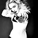 Second pic of Madonna sexy and topless posing mag scans