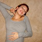 First pic of Real amateur girlfriends having sex Tight body brunette teen gets her shaved pussy fucked hard