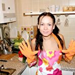 First pic of Little Hellcat - Petite Amateur Teen Fucked In Kitchen