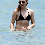 Second pic of Chloe Moretz in black bikini in Miami