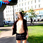 Second pic of Public flashing - Some shameless nudity on busy streets of the city