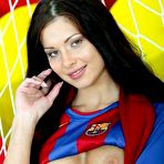 Second pic of Evelyn Lory shows her Barcelona spirit