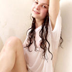 Third pic of Hairy Wet Teen Pussy On This Wet T-shirt Petite
