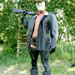 First pic of Rubber-Penetrations.com - Stud In Gas Mask Fucking Rubber Slut