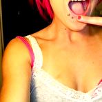 First pic of Nice photo gallery of a punk chick with pierced lips