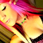 Third pic of Nice photo gallery of a punk chick with pierced lips