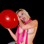 Second pic of Kylee Lovit Busty Balloon Frenzy Popper
