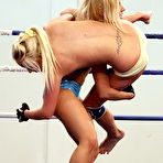 Second pic of Hot Wrestling : Andy Brown, Carla Cox and Nikky Thorne