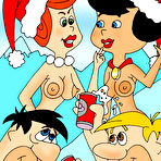 First pic of Wilma is poked in her two holes and takes hot sperm [ Cartoon Valley ]