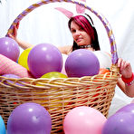 First pic of Happy Easter from your balloon fetish megasite 